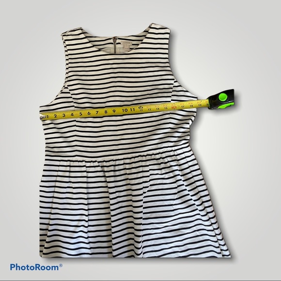 J. Crew Large Poppy Striped Daybreak Dress - Picture 5 of 12